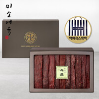 [미소어육] 국내산 소고기 육포 선물세트+보자기, 쇼핑백 동봉