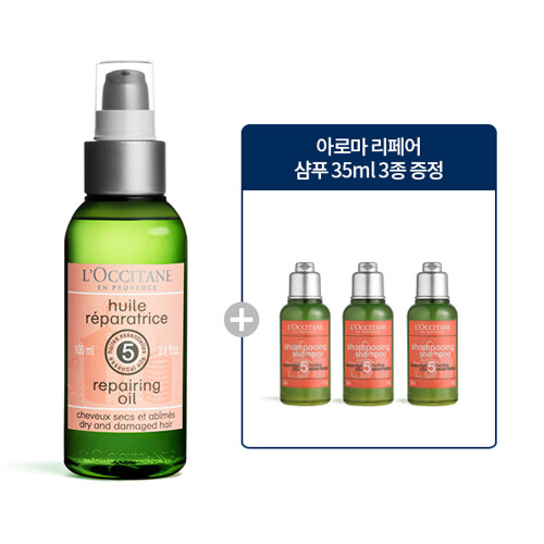 [AK분당][록시땅][SOS헤어케어세트]아로마 리페어 헤어 오일 세트 (2) - NS홈쇼핑  [AK분당][록시땅][SOS헤어케어세트]아로마 리페어 헤어... 