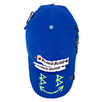 블랙블론드 BBD Big Smile Patch Logo Cap (Blue)