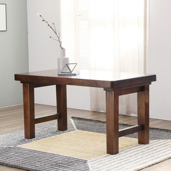 소나무 통원목 1200테이블(4인용식탁 테이블)
