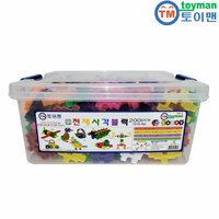 천재사각블럭 200pcs