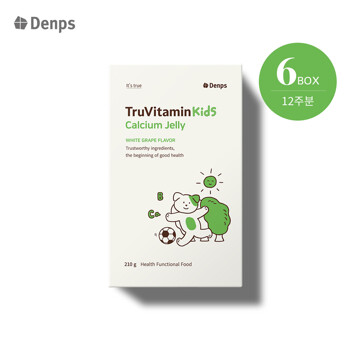 [덴프스] 트루바이타민 키즈 칼슘젤리(14포) 6BOX