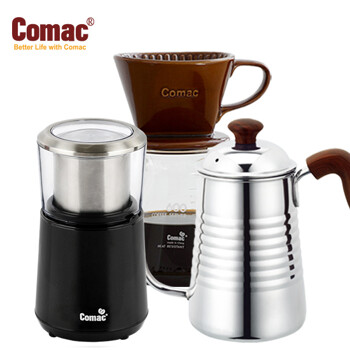 코맥 핸드드립 홈카페 3종세트(DN4/ME2/KW1) 커피그라인더+드립세트+드립포트[커피용품/전동그라인더]