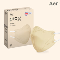 [공식판매원] 아에르 ProX 프로엑스 컬러마스크 아이보리 10매