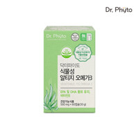 [본사직영]닥터파이토 초임계 식물성 알티지 오메가3 500mgX60캡슐