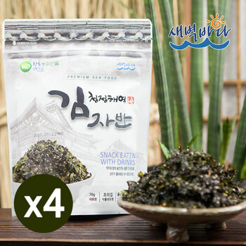완도 청정해역 조미 김자반볶음 70g x 4봉 LAJB704