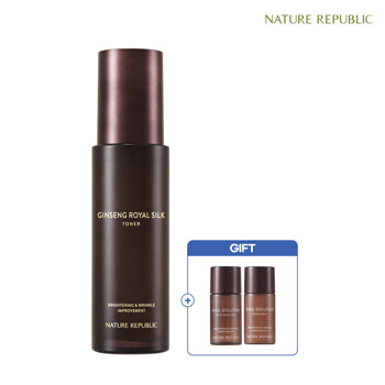 [네이처리퍼블릭]진생 로얄 실크 토너 (스네일토너6ml+스네일에멀젼6ml 증정)