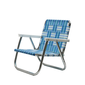 론체어 로우백 비치 스카이블루 BUW0304 캠핑의자 야외의자 접이식 휴대용