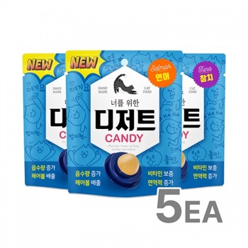 고양이캔디 연어맛 (1ea×5)