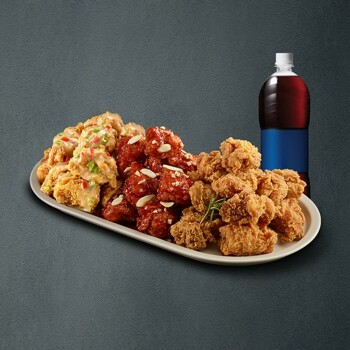 (자담치킨) 3반순살치킨세트(맵슐랭마일드)+콜라1.25L