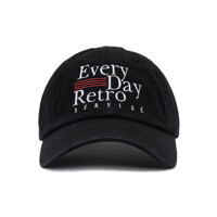 EDRS WASHED BALL CAP (BLACK)