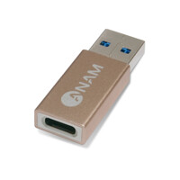 아남 USB C Type to A 골드메탈 변환젠터 AGC-CFAM17