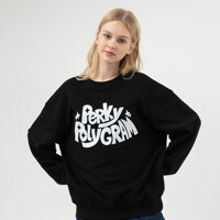 PERKY POLY SWEATSHIRTS (BLACK)