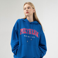 OG LOGO VINTAGE HOOD TEE (BLUE)