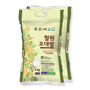 [철원농협]산지직송 23년 철원오대쌀 4kg x 2포대