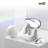 지니큐 블루투스 무선이어폰 듀얼싱글모드 핸즈프리 고음질 골전도 LED 귀찌 ZQ-G10