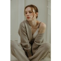 Soft loose knit loungewear (2color)