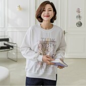 [김여사]샤인 자수 티셔츠