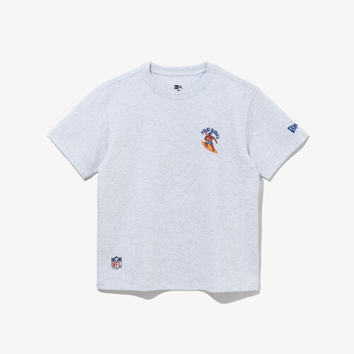 [뉴에라키즈] NFL 프로 볼 로고 티셔츠 헤더 그레이 (14310233)
