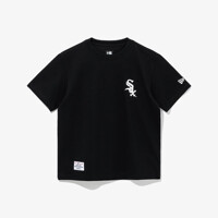 [뉴에라키즈] MLB 시카고 화이트삭스 페인팅 티셔츠 블랙 (14310265)