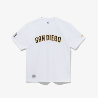 [뉴에라][공용]MLB 샌디에이고 파드리스 카모 패턴 로고 티셔츠 화이트(14179181)
