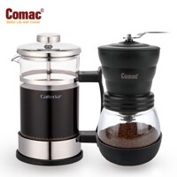 프렌치프레스 홈카페 2종세트 (CP4/MC1)+커피보관용기+계량스푼 [커피그라인더/커피/티메이커]
