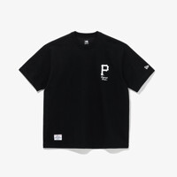 [뉴에라][공용]MLB 피츠버그 파이어리츠 레터링 티셔츠 블랙(14179157)