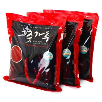 중국산 70프로 국산 30프로 매콤맛(청양20프로) 고운입자 고춧가루 2.5kg