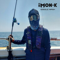 아이몬케이 고글렌즈+멀티스카프 세트 쿨링 마스크 낚시 자전거 라이딩 자외선차단