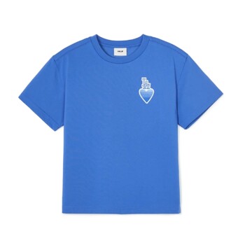 [MLB키즈]하트 로고 티셔츠 7ATSH0243-07BLN