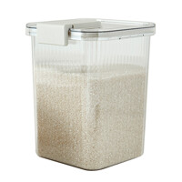 한샘 클리어 쌀통 10kg 쌀보관 밀폐용기 시리얼통 잡곡통