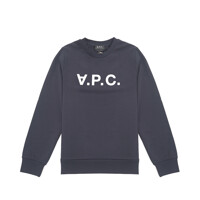  A.P.C. VPC 로고 프린트 여성 맨투맨 네이비 COFAXF27644 IAK