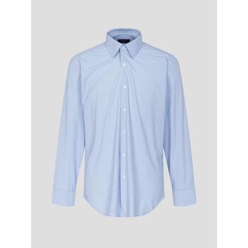 [ROGATIS] 저지 스트라이프 레귤러 핏 드레스 셔츠  블루 (MA4264FW1P)