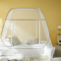 디오 사각 모기장 3문 침대 야외 텐트 1인용 싱글 슈퍼싱글