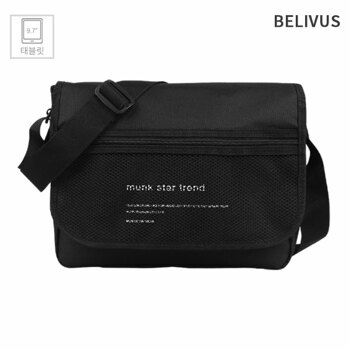 빌리버스 남자 크로스백 메신저백 태블릿 수납 학생 가방 BSA023