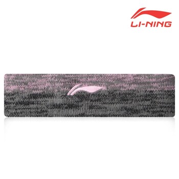 리닝 스포츠 헤어밴드 Wristband Gray Pink AQAN032-3
