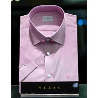 [예작셔츠] 남성 일반핏 스트라이프 반팔 남방 와이셔츠 (YJ4MBR207-PI)