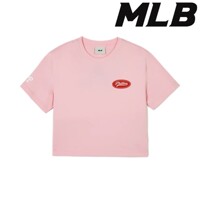 [MLB]여성 바시티 크롭 슬림핏 반팔 티셔츠 3FTSV1843 10PKL