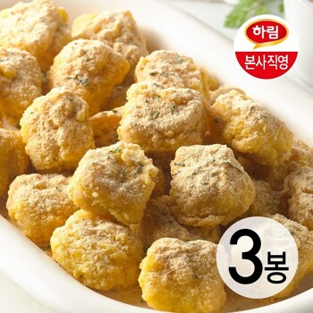 (G) 하림 팝콘치킨 치즈팡팡 190g 3봉