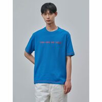 [빈폴] [NOROO] 컬러레터링 그래픽 티셔츠  로열 블루 (BC4542K02N)