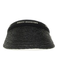 헬렌카민스키 바이저 모자 HAT50265_CHARCOAL/BLACKLOGO