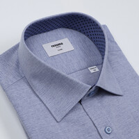 [레노마셔츠]ROSSG0-005-BU 카치온 솔리드 긴소매셔츠
