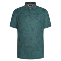 [핑골프]남성 패턴 카라 반팔  티셔츠 111D2TO590_GN