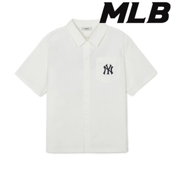 [MLB]바시티 컬시브 백 그래픽 반팔 셔츠 3AWSV0343 50WHS