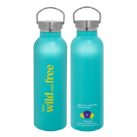 한정판 프리미움 싼티아고 아웃도어 보온텀블러 750 ml 시안블루칼라 CYBL750