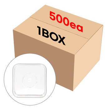 소이 캔들 용기 티라이트 사각 500개(BOX) 향초 공병 만들기 재료