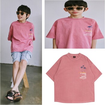 [블루테일]AYC3TS01PK 핑크 반팔 티셔츠