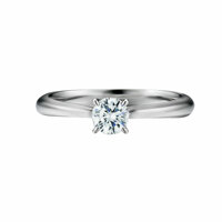 3부 다이아몬드 큐빅 반지 선물 18K 4프롱 프로포즈