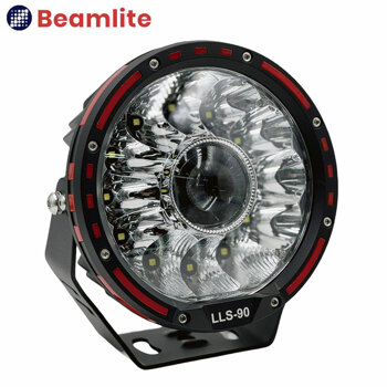 LLS90 레이저 써치라이트 90W 작업등 DC 12V 24V 차량용 선박용 서치라이트 10800루멘 차량 전조등 써치