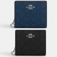 (해외) 코치 COACH CU401 cpb 여자 지갑 스냅 반지갑